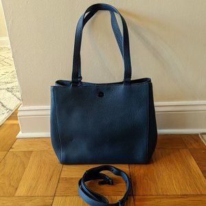 Dagne Dover Allyn Small Blue with Black Hardware - Never Used